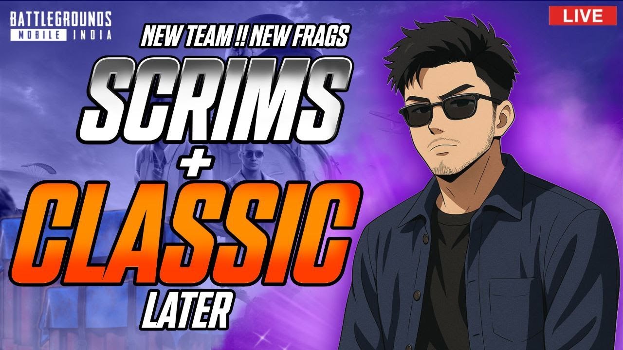NEW TEAM !! NEW FRAGS | SCRIMS + CLASSIC LATER | ARRAY IS LIVE