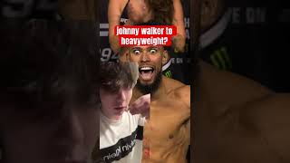 Johnny Walker moves to heavyweight #mma #ufc #ufcfightnight #ufcnews