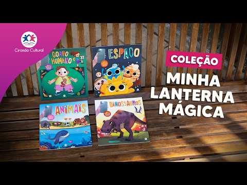 Divirta-se com a coleção Minha Lanterna Mágica! 📚🔦