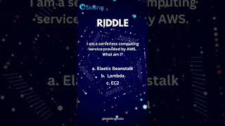 It's riddle o'clock!! #aws #awscourses #certification #trending #trendingshorts #ytshorts #learning
