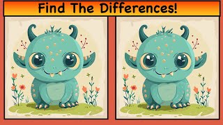 Spot the Difference 🧩  | Can you find them all? | Difficult