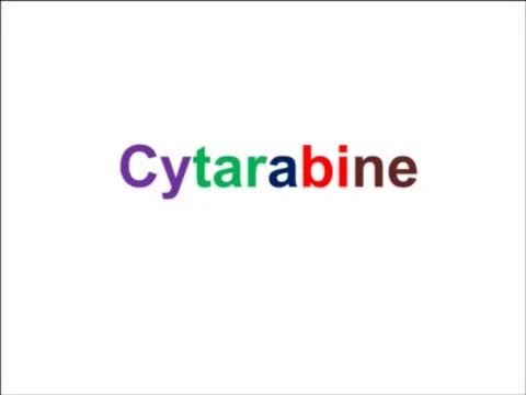 Vidéo: Cytarabine - Mode D'emploi, 100 Mg, Prix, Avis, Analogues