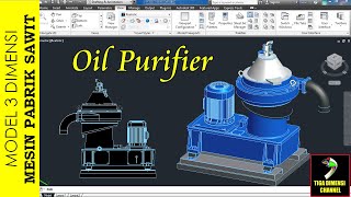 3D MODEL COLLECTION PALM OIL MILL MACHINERY THE ...
