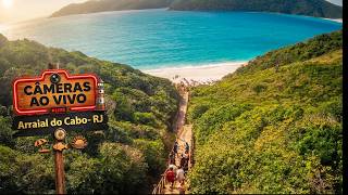 🔴 AO VIVO: Arraial do Cabo AGORA 🇧🇷 | Praia em Tempo Real