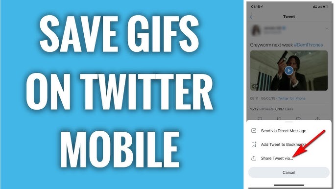 How to Save Animated GIFs from Twitter on Android, iOS, and PC