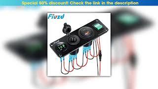Flash Sale 12V USB Socket Panel Quick Charge 3.0 PD USB C Socket Outlet Cigarette Lighter Adapter f