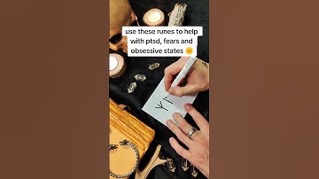 PTSD help runes magick A simple way to use runes is to draw them on your body or on something and ca