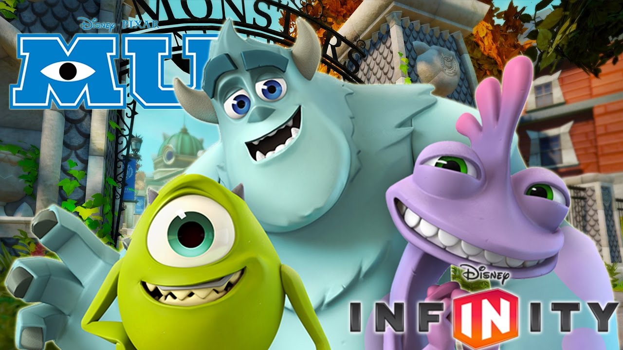 MONSTRES ET CIE ACADEMY Jeux Vidéo de Dessin Animé plet en Fran§ais Enfants Disney Infinity