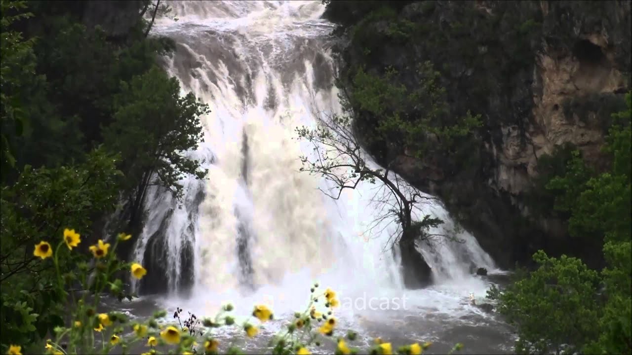 Turner falls Davis Oklahoma, Flooding may 25, 2015 YouTube