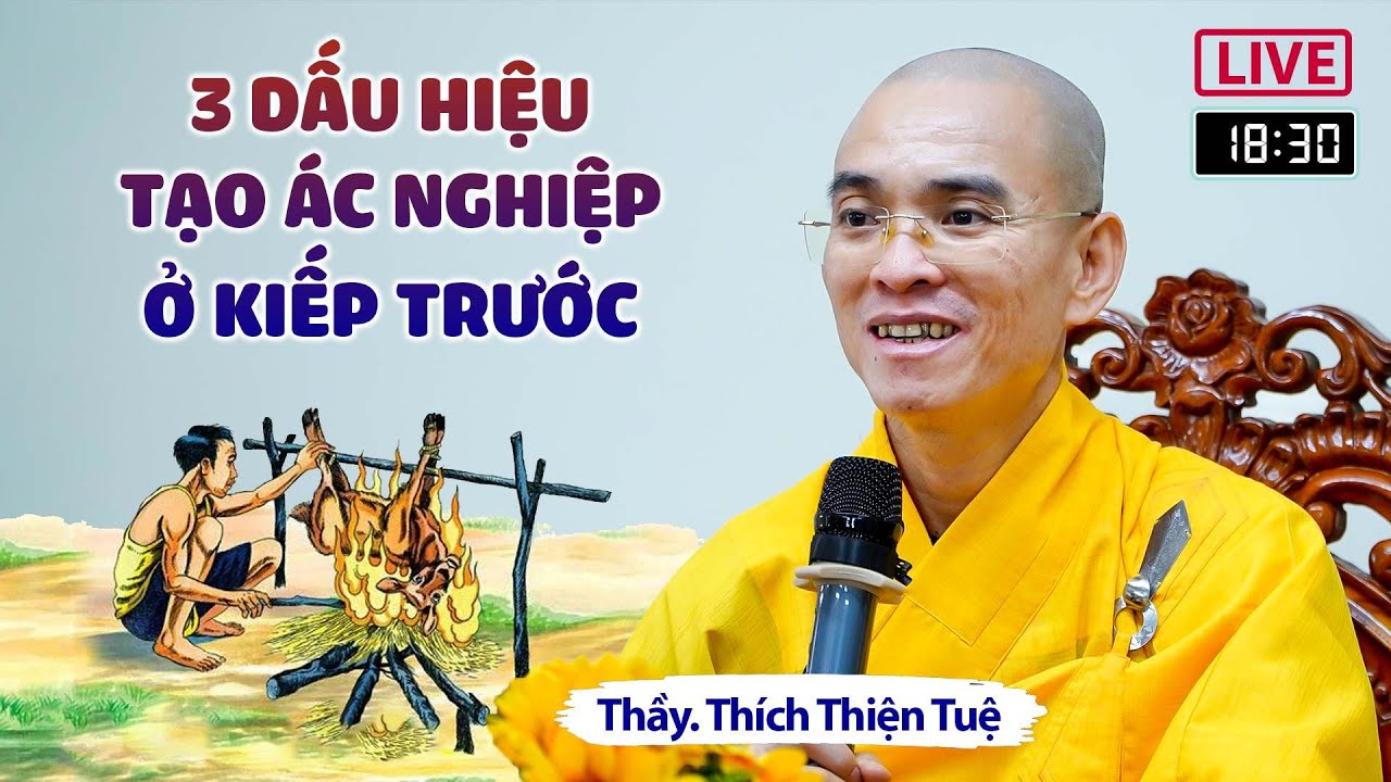 3 dấu hiệu tạo Ác Nghiệp ở kiếp trước - Thầy Thích Thiện Tuệ