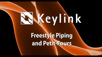 Freestyle piping pralines and petit-fours | Keylink from the Vault