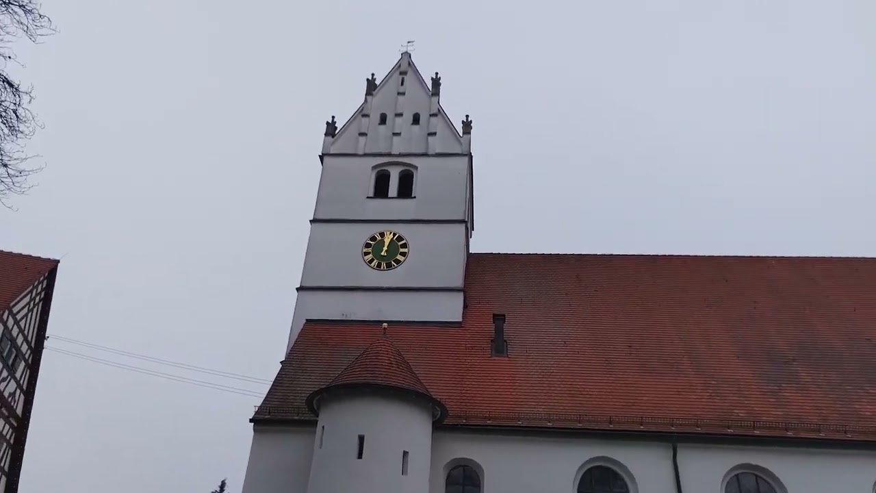 12-Uhr-Läuten der katholischen Kirche St. Cornelius und Cyprian Mittelbiberach