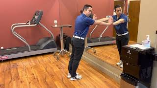 Calf Raise with Lean Against Wall