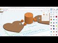 Сувенир к 14 февраля TINKERCAD