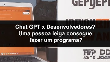 Chat GPT x Desenvolvedores? Uma pessoa leiga consegue fazer um programa? Tentando gerar PDF com PHP.