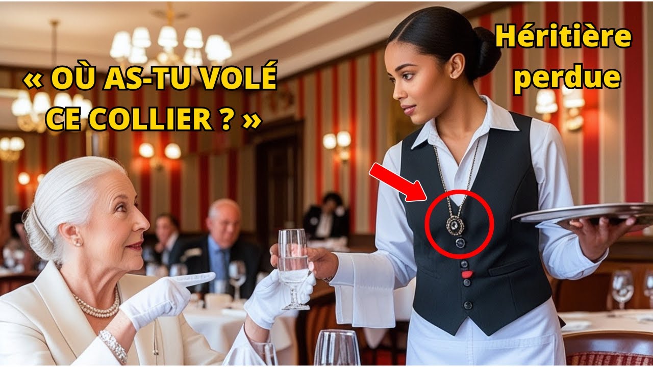 Une grand-mère millionnaire a vu le collier d’une servante… et a éclaté en larmes devant la vérité