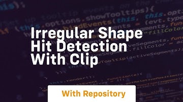 irregular shape hit detection with clip