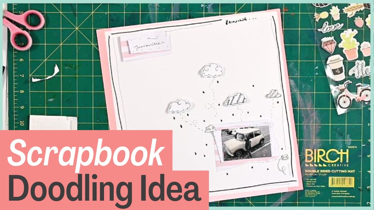 [Doodle Scrapbook Layout] Add a Personal Touch To Your Layout with this