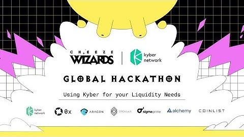 Cheeze Wizards + CoinList Hackathon: Using Kyber for your Liquidity Needs