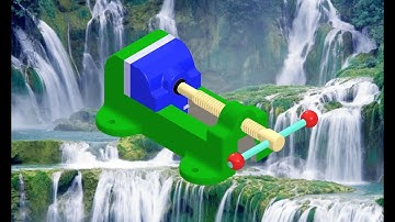 Inventor 2020 | Mô phỏng chuyển động của Ê tô