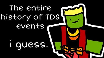 The ENTIRE history of TDS events, I guess.