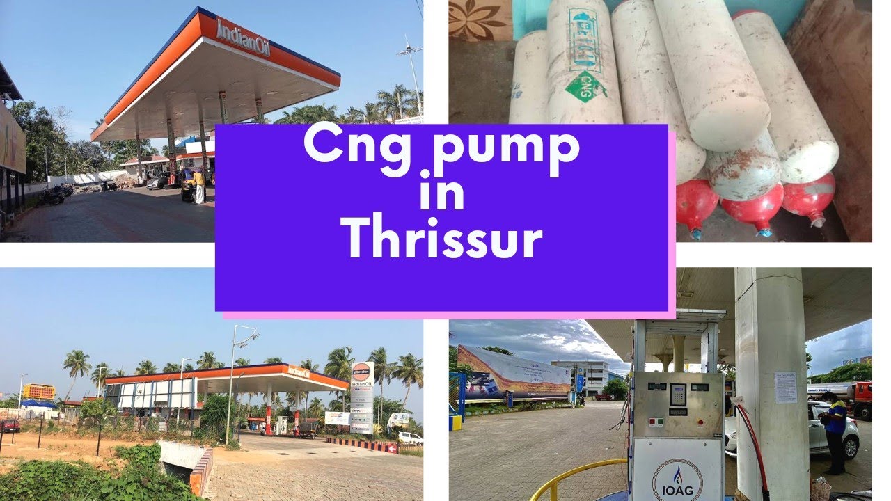 CNG pump in Thrissur // തൃശ്ശൂരിലെ സി എൻ ജി പമ്പുകൾ // cng pumb
