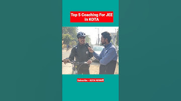 Top 5 Coaching for JEE in KOTA #kota #iit #neet #jee #shorts