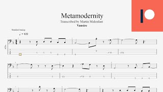 Vansire - Metamodernity (bass tab) Resimi