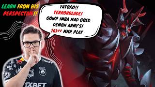 LEARN THIS ! Demon Army's Terrorblade Yatoro UNSTOPPABLE ! How Stop this? #dota2shorts #dota2