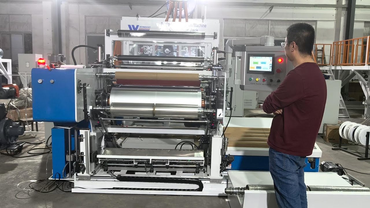 1000MM 3 layer Strech Film Machine, Castline Automatic Capacity 3 to 4 tons Stretch Film Machine