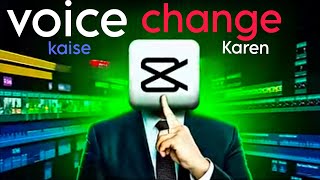 Phone se dhamakedar cap cut se voice change kaise karen first video
