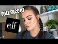 Full Face of e.l.f Makeup | Neutral Every Day Makeup