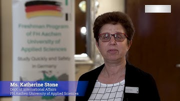 Learn more about the FH Aachen Freshman Program in Germany