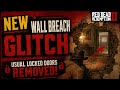 Red Dead Online - NEW UPDATED Wall Breach Glitch Tutorial