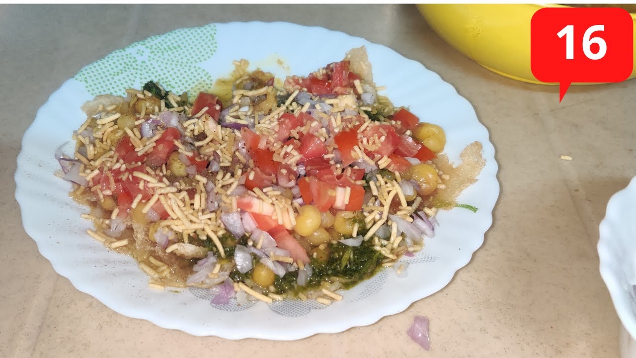 How to make masala puri at home | Masala puri recipe | street chats at