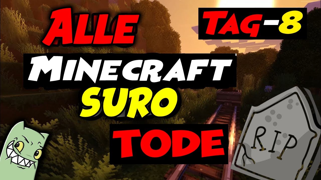 Minecraft SURO News TAG 8 | Alle 26 TODE + CLIPS