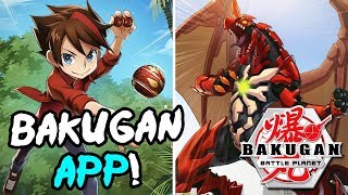 THERE'S A BAKUGAN APP? Bakugan Battle Planet Fan Hub App First Impressions! screenshot 1