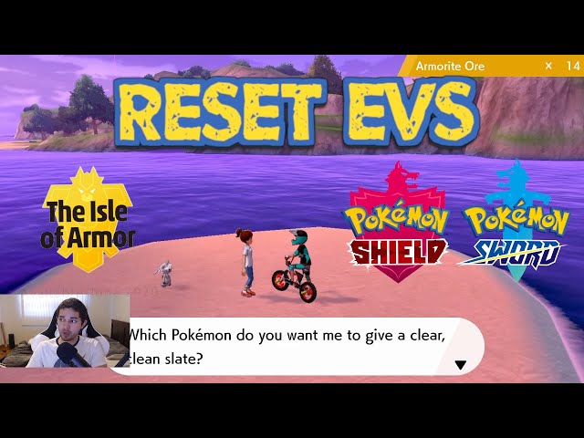 How to Reset EVs in Pokemon Sword and Shield