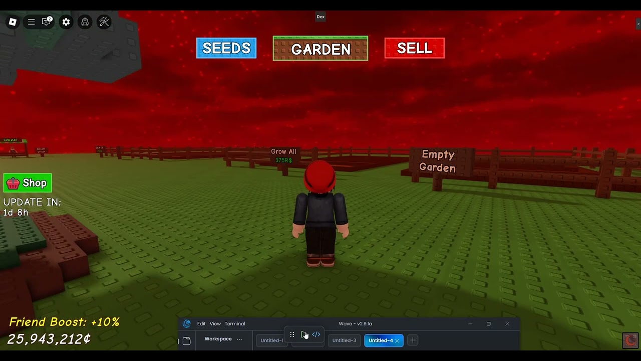 {🌴GROW A GARDEN SHECKLES DUPE SCRIPT NO LOADING SCREEN🌴 }