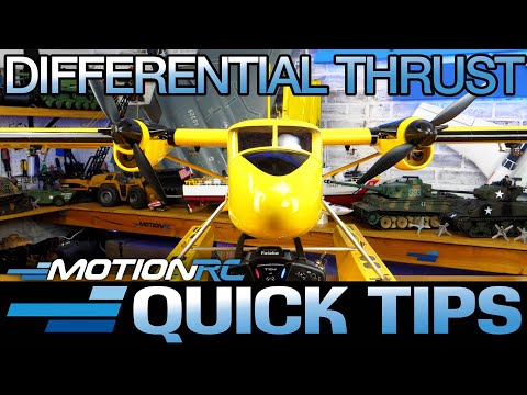 How to Setup Differential Thrust | Quick Tip | Motion RC