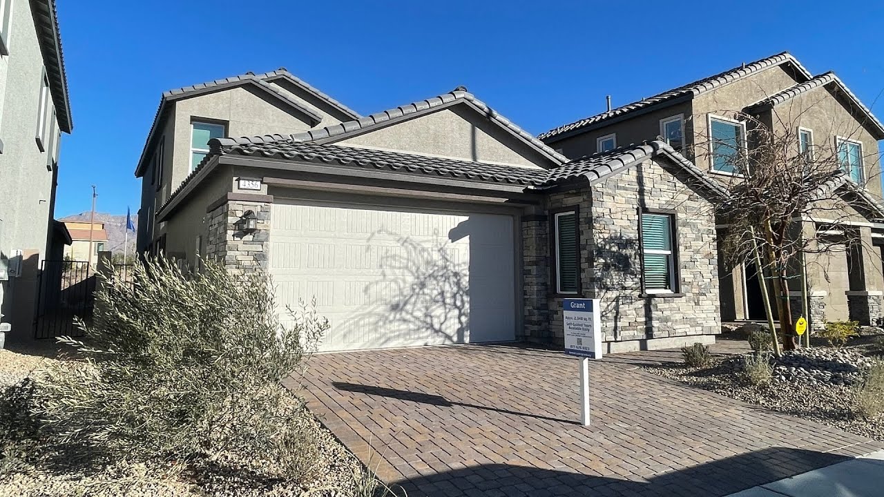 The Grant New Homes For Sale Las Vegas Granbury by Lennar 355k+ 2348sf