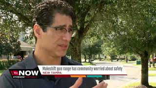 Makeshift gun range has community worried about safety