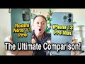 Redmi Note 11 Pro VS. iPhone 13 Pro Max | Speed, Sound & Camera Comparison!!!