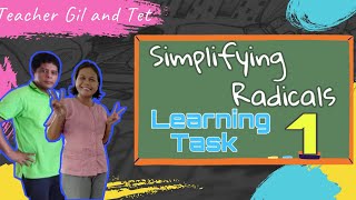 Celebrity Simplifying Radicals | Learning Task 1 Profile