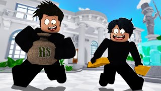 STEALING MONEY FROM A MANSION! (Roblox Obby)