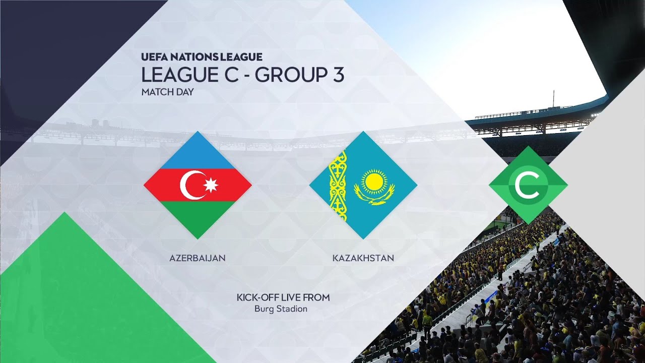 Азербайджан – Казахстан | Лига наций УЕФА 2022-23 | PES 2021