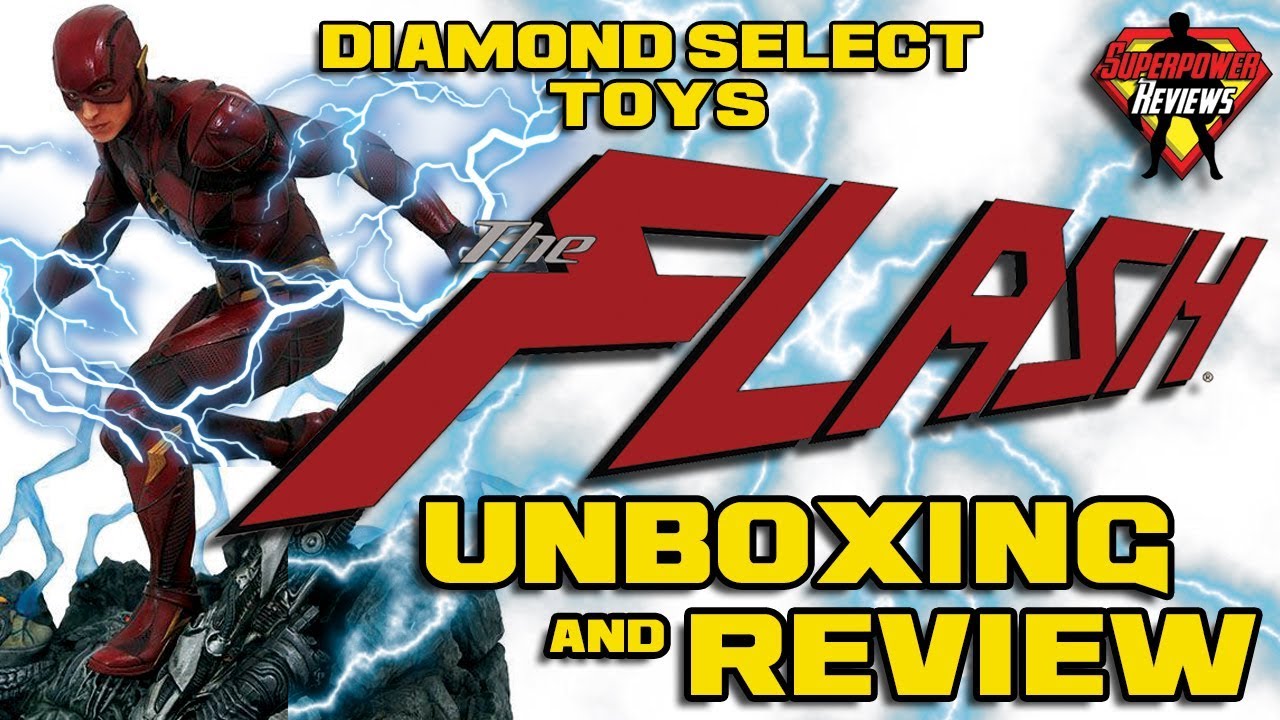 THE FLASH - Diamond Select Toys - STATUE REVIEW!