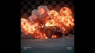 Car Explosion | FumeFX GPU