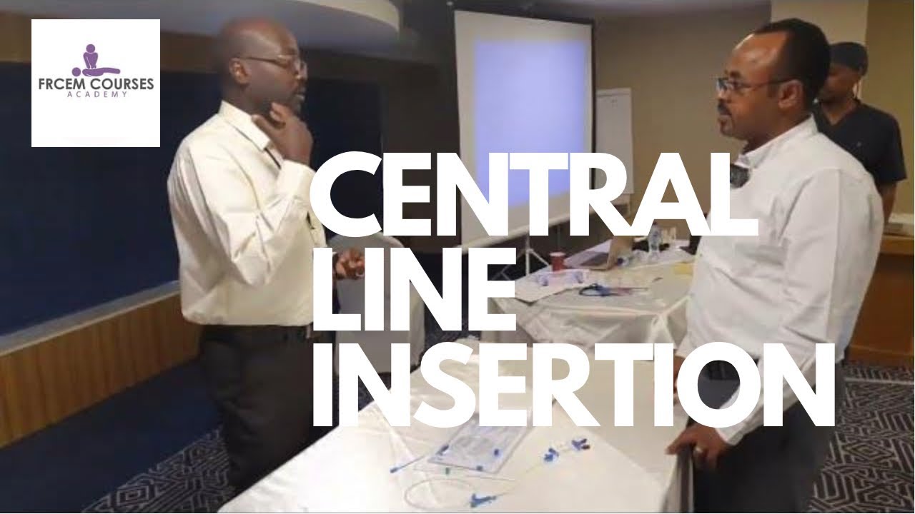 MRCEM OSCE: Central line insertion teaching