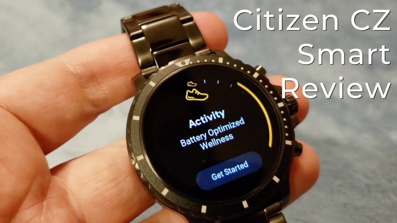 Citizen CZ Smart Smartwatch Review - YouTube